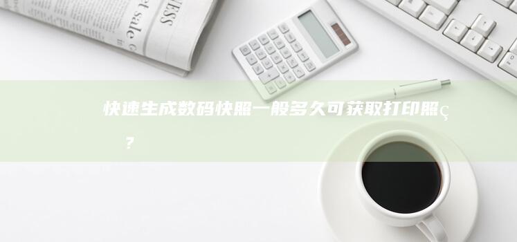 快速生成数码快照：一般多久可获取打印照片？